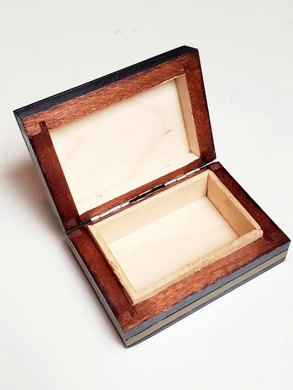 Judaicia Star Of David Handcrafted Wooden Trinket Box